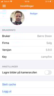 Innstillinger