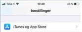 AppStoreInnstillinger